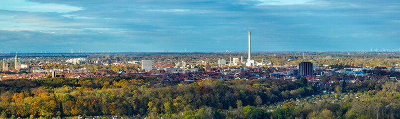 Panorama Braunschweig Nord Heizkraftwerk