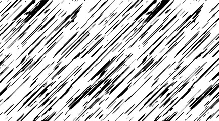 Monochromatic abstract art features black diagonal brush strokes scattered across a clean white background, creating a dynamic, textural, and visually striking design ideal for modern projects