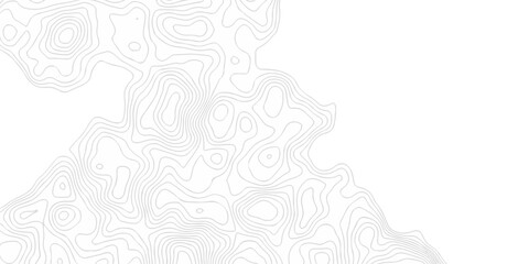 Abstract background with a wave grid map and topography map and seamless pattern with lines White wave paper curved reliefs abstract background, Abstract topographic contours map background.	

