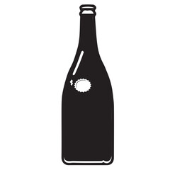 Bottle Silhouette Design