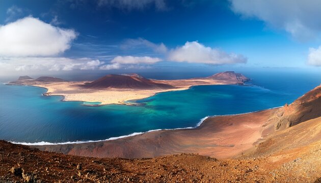 From La Graciosa To Lanzarote