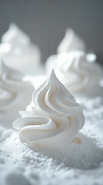 Decadent Cupcake Desserts with White Frosting