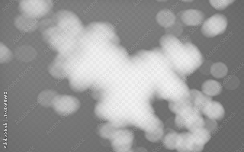 Sticker shadow overlay abstract dappled light on a transparent background.