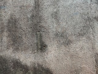 the background and texture of the wall are rough and unpainted