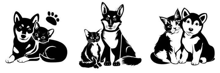 Select the friend landing page, which features home pets, including cats and dogs available for adoption, as well as a zoo market showcasing adorable korgi and shiba inu puppies, highlighting the