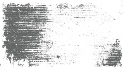 Horizontal Line Noise Abstract grunge texture. old canvas pattern textured for overlay or screen scratch effect, vector design on transparent background.