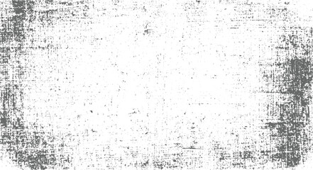 Abstract White and Black Grunge Concrete Wall Texture with Cracks and Scratches, Distressed Grain with Subtle Grunge Effect Dust Particle Grain Texture Overlay Old Dirt Pattern on whit background.