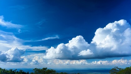 Beautiful Blue Sky And Clouds