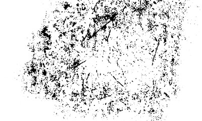 Dusty scratched grunge urban texture vector background with distressed design . Urban grunge cracked scratched background texture with distressed grain overlay  