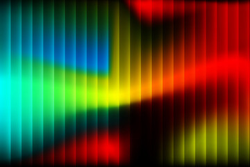 Refracted Glass Effect Background