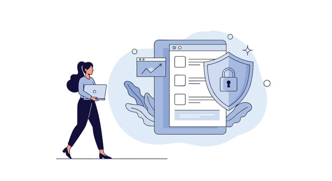 Ensuring the safety of sensitive data through robust cybersecurity measures and protocols.