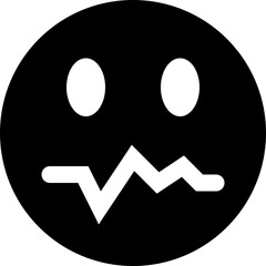 Grumpy Face Icon