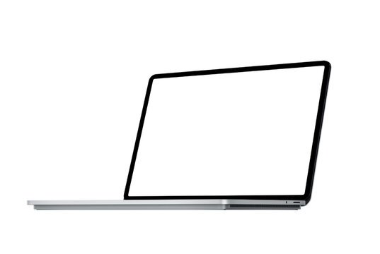 Realistic Laptop Mockup PSD Template &ndash; Elegant Computer Screen Design for Website, App, and Marketing Presentation