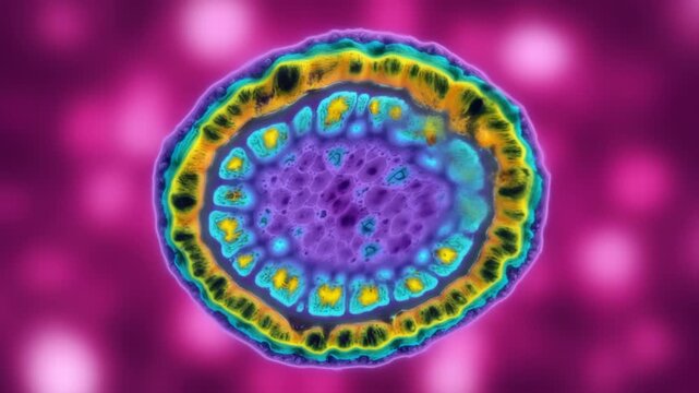 Scientific visualization of Brucella bacteria for medical education and microbiology research