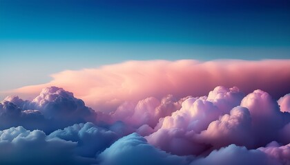 Fototapeta premium Abstract Image Of Clouds With Gradient