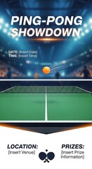 Ping Pong Showdown Tournament.