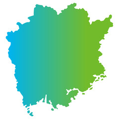 岡山県　観光　地図