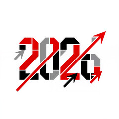 Celebration of New Year 2026 with modern AI technology