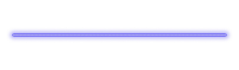Blue neon dotted light line sparkle png