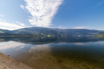Vangsvatnet is a lake in the municipality of Voss in Vestland county, it is a charming town in the heart of the fjords and well known for its extreme sports and also known as the adrenaline capital 