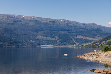 Vangsvatnet is a lake in the municipality of Voss in Vestland county, it is a charming town in the heart of the fjords and well known for its extreme sports and also known as the adrenaline capital  © KimWillems
