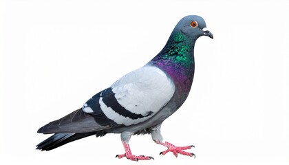 Fototapeta premium pigeon isolated on white background