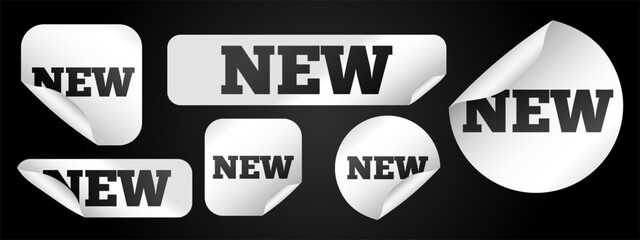 Obraz premium Vector labels for discounts and sales. Labels, stickers with text, and sale tags. Promo tag concept. Element for your design.