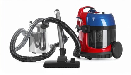Fototapeta premium vacuum cleaner isolated on white