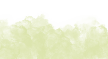 Ethereal yellow smoke billowing against a black background