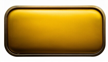 Yellow Button With Gold