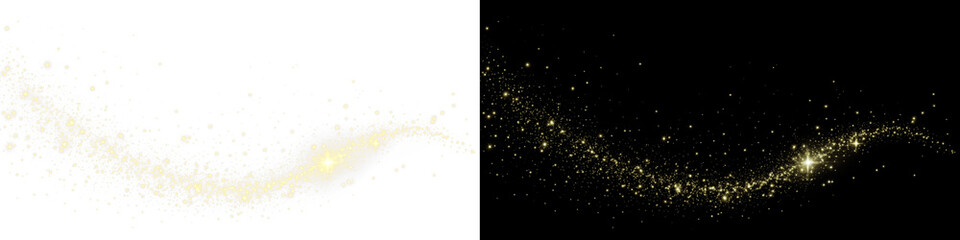 An Elegant Golden Sparkle Overlay PNG that enhances Stunning Transparent Photo Effects and backgrounds beautifully