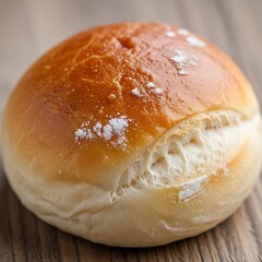 Fresh Baked Round Bread Loaf.