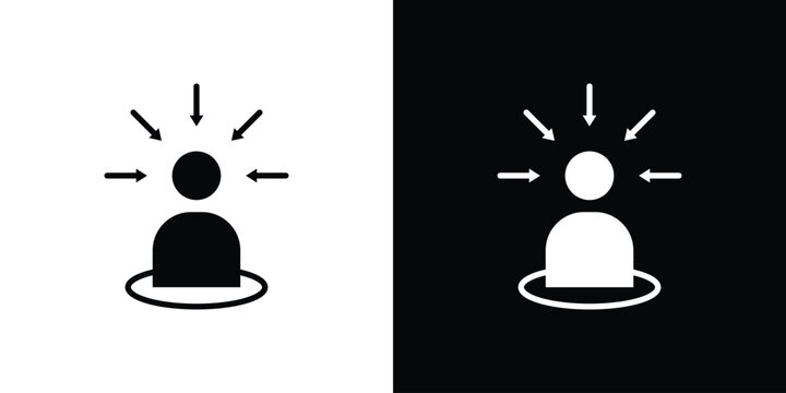 Centric consumer icons set. vector icons designed in filled style