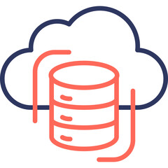 Data Cloud line color icon