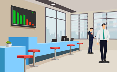 office background vector