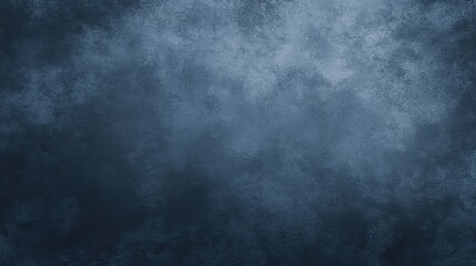 Fototapeta premium A dark blue-gray textured background with a subtle gradient and rough, grainy surface. Ideal for abstract designs, backdrops, or overlays, blurred blue background