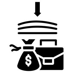 Business Resilience glyph icon