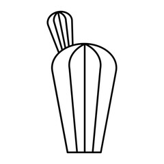 Cactus  Plant outline icon