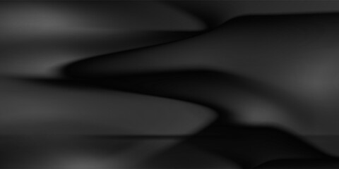 Limbo black background. Abstract dark gradient backdrop. Color wall of studio, room, stand for product display or photo.eps10