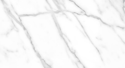 Obraz premium Elegant white marble texture with subtle gray veins.