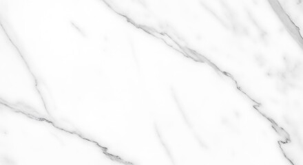 Obraz premium Elegant white marble texture with subtle grey veins natural stone background.