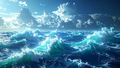 Interactive holographic climate simulation