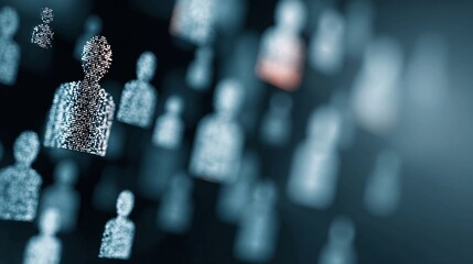 Find your ideal candidate with this modern talent pool concept, perfect for recruitment, HR, and building your high-performing team with data insights