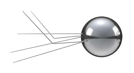 Satellite Sputnik Model Spacecraft Technology.