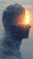 Mindscape - A Silhouette of Thought and the Dawn of Understanding.