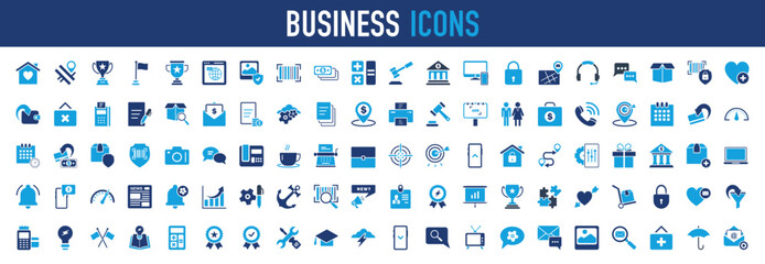 Set of Business icon. Maths, Speedometer, Danger, Achievement, Party, Sale, Bank, Success, Shopping, Businesscard, Secure, Add, Finance, Technology, Bell, Document, Speedometer, Setting illustration. 