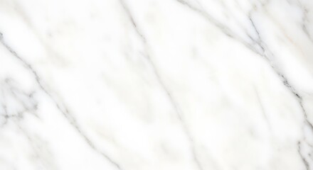 White Marble Texture Background with Gray Veins.