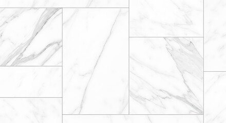 White Marble Texture Background with Subtle Veins.