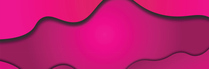 Vibrant pink gradient background with flowing, dynamic waves creates a modern, eye-catching backdrop perfect for bold designs and creative projects
