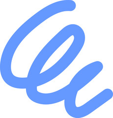 もやもや・悩む・くしゃくしゃ・ぐるぐるマーク
